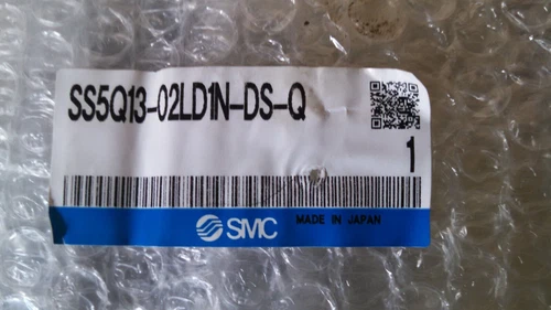 SMC SS5Q13-02LD1N-DS-Q Manifold Plug Solenoid Valve Transducer Transmitter - Image 4