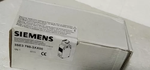 Siemens 3SE3 760 Safety Position Switch 24VD Lock Actuator Controller Transducer - Image 4