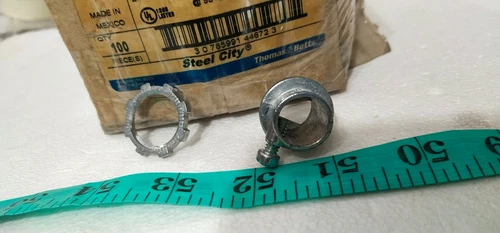 Steel City XC 220 SC 3/8" Armored Cable Connector Controller Transducer Meter - Image 4