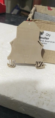 Weidmuller WSI 6 Fuse 5x20 Terminal 2 Position 24V 6mm² 10A Beige - Image 4