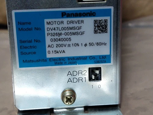 Matsushita Panasonic Panadac P326M-005 Motor Drive AC200V Transmitter Transducer - Image 4