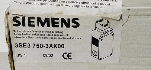 Siemens 3SE3 750 Safety Position Switch 24V Lock Actuator Controller Transducer - Image 5