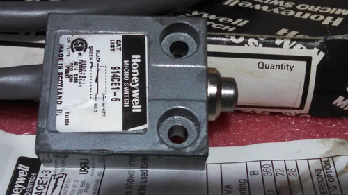 Honeywell BZV6 BZE7 DTE7 914CE1-6 Micro Limit Switch Transducer Transmitter - Image 5