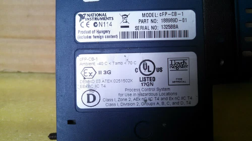 National Instruments CFP-CB-1 CFP-CB-3 Terminal Wiring PLC DCS Transmitter - Image 7