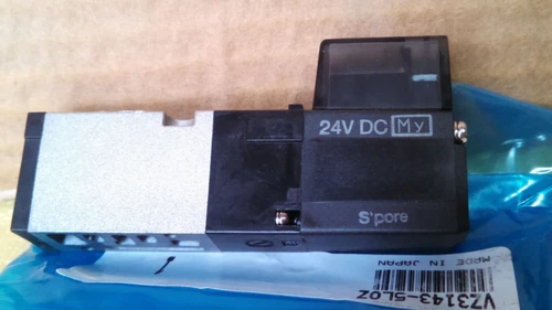 SMC 5 Port 24VDC VZ3143-5L0Z SY3140 Solenoid Valve Transducer Transmitter Contr - Image 6