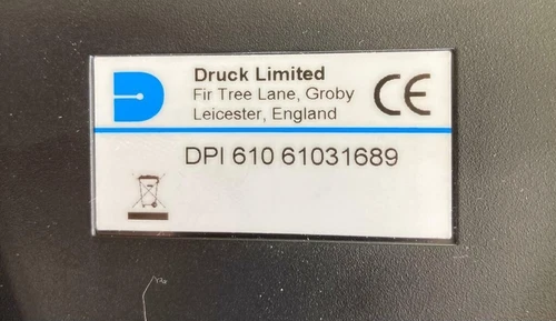Druck DPI 610 Pressure Calibrator 10 inch D Transmitter Transducer Meter PLC - Image 8