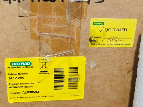 BioRad ALS-1296 Alpha Block 96V DNA Engine Controller Transducer Transmitter