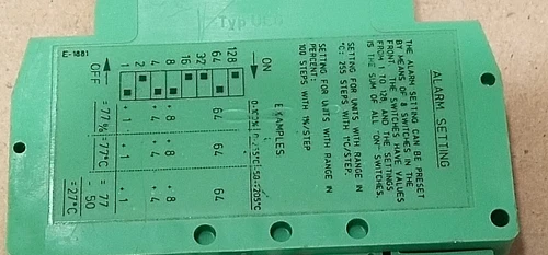Phoenix Contact Autronica Alarm MR-16 Pt100 1-5VDC Transmitter Meter Transducer