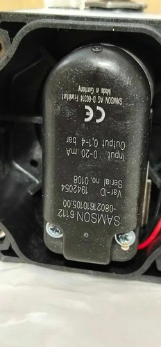 Samson 3913 I/P Converter Transducer Controller 0-20mA3-60psi Transmitter Meter