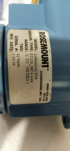 Rosemount 248 Hart 4-20mA Temperature Transmitter transducer sensor Field