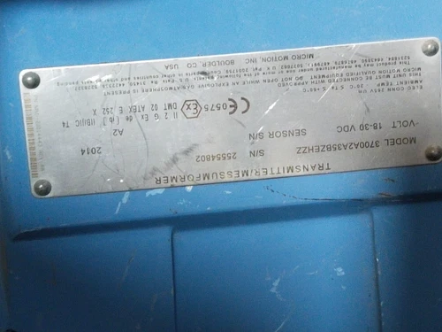 Rosemount Micro Motion 3700 Display Cover Controller Meter Transmitter Transduce