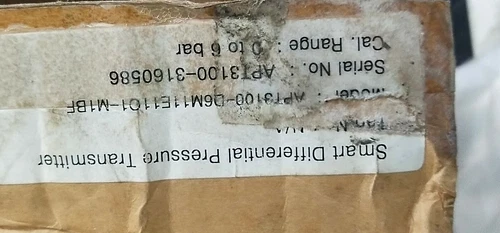 Autrol APT3100 Smart Hart 4-20mA 1-6 Bar D/P Pressure Transmitter Transducer