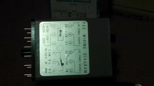 Yamatake Honeywell FEC-AD2 Micro Relay Programable Switch Controller Transducer