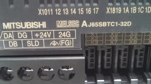Mitsubishi AJ65SBTC1-32D PLC CC-Link Input Unit Transmitter Transducer
