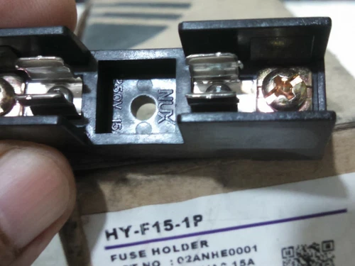 Nux Hanyoung HY-F15-1P Fuse Holder LED Electric PLC Transmitter Transducer