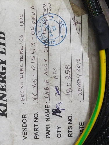 KAMA AS-01553-00 REV A 4Wire Cable 2.5MM* Transducer Controller Transmitter