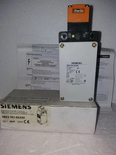 Siemens 3SE3-7616XX00 7623XX01 Safety Position Switch Lock Controller Transducer