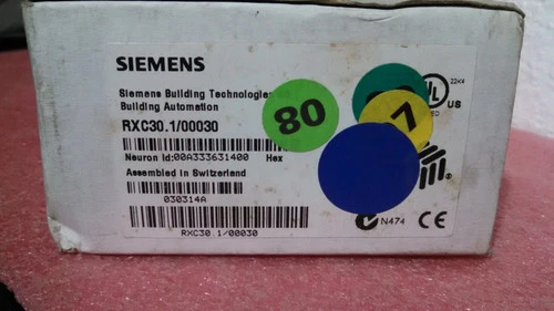 Siemens Basic Module RXC30.1/00030 Room Controller HVAC PLC DCS Transducer