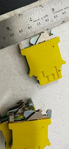 Phoenix Contact USLKG 16 Ground Terminal Block 2 Screw connection