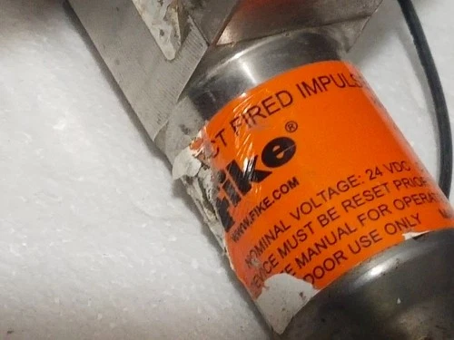 Fike 02-13279 Direct Fired Impulse Actuator Controller Transmitter Transducer