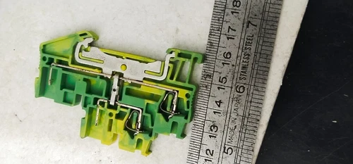 Phoenix Contact STTB2.5/2P-PE Ground Protective conductor 2 level terminal Block