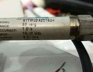 Ashcroft K1 60psi 4-20mA 24VDC Pressure Transmitter Transducer Controller Meter