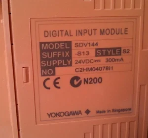 Yokogawa SDV144 PLC DCS ProSafe Digital Input Module Transmitter Transducer Mete