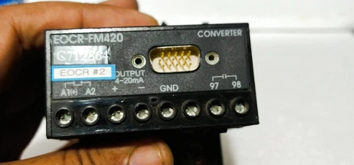 Samwha EOCR-FM420 Current Converter 0-800A 4-20mA Relay Controller Transmitter