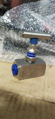 Micro MNV10 SS316 6000PSI Isolate Needle Valve 1/2 Inch Transducer Transmitter