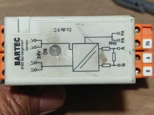 Bartec 07-7311-93WP/0000 Profibus Terminator Interface Transducer