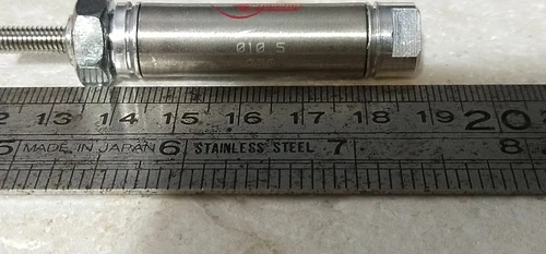 Bimba 010.5 Pneumatic Cylinder Single Acting .5 inch Stoke Control Transducer