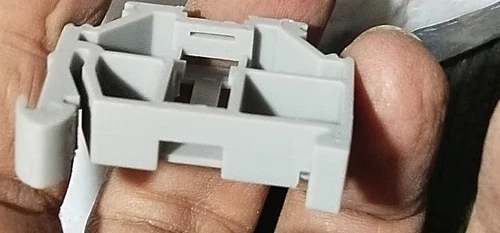 Wago 249-117 Screwless end stop 10mm wide DIN-rail 35X7.5 Transducer Transmitter